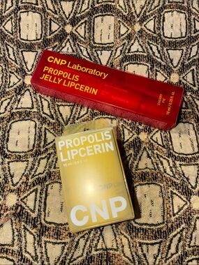 CNP Laboratory Propolis Jelly Lipcerin Set - Red & Gold Packaging